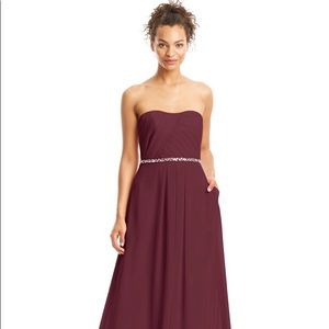 Azazie Jane Dress in Cabernet